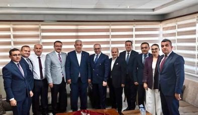 Halkbank Heyetinden Afşin Esnaf Kefalet Kooperatifi’ne Ziyaret