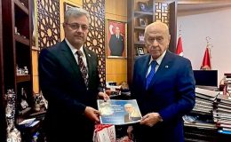 MHP Kahramanmaraş İl Başkanı Mansur Metehan, MHP Lideri Devlet Bahçeli’yi Ziyaret Etti