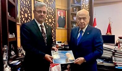 MHP Kahramanmaraş İl Başkanı Mansur Metehan, MHP Lideri Devlet Bahçeli’yi Ziyaret Etti