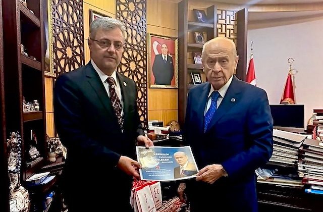 MHP Kahramanmaraş İl Başkanı Mansur Metehan, MHP Lideri Devlet Bahçeli’yi Ziyaret Etti