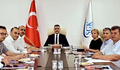 Kahramanmaraş SGK’da Ağustos Ayı İstişare ve Değerlendirme Toplantısı Gerçekleştirildi