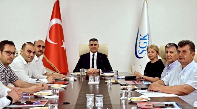 Kahramanmaraş SGK’da Ağustos Ayı İstişare ve Değerlendirme Toplantısı Gerçekleştirildi