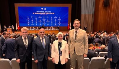 Başkan Görgel, AK Parti 181. Genişletilmiş İl Başkanları Toplantısı’na Katıldı