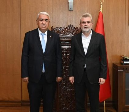 KMESOB  Başkanı  Ahmet Kuybu ve Oda Başkanlarından Başkan Görgel’e Ziyaret