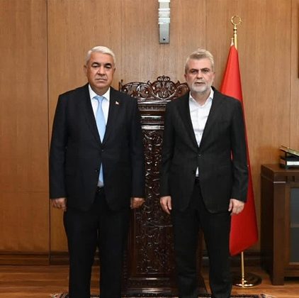 KMESOB  Başkanı  Ahmet Kuybu ve Oda Başkanlarından Başkan Görgel’e Ziyaret