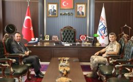 Tümgeneral Ali Gemalmaz’dan KMTSO’ya Veda Ziyareti