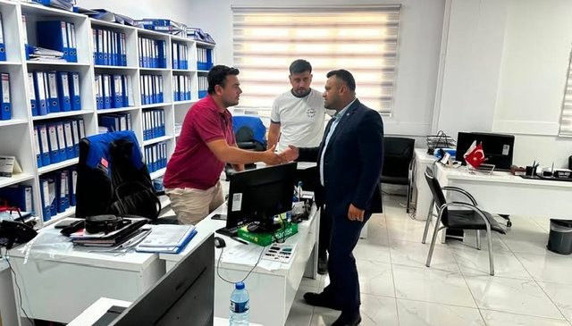 HAK-İŞ İl Başkanı Hizmet-iş Kahramanmaraş Şube Başkanı Mehmet Akif Dağ’dan KASKİ Emekçilerine Ziyaret