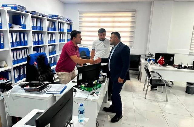 HAK-İŞ İl Başkanı Hizmet-iş Kahramanmaraş Şube Başkanı Mehmet Akif Dağ’dan KASKİ Emekçilerine Ziyaret