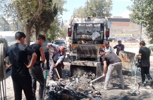 Dulkadiroğlu Sanayi Bölgesinde Hurda Araçlar Kaldırılıyor