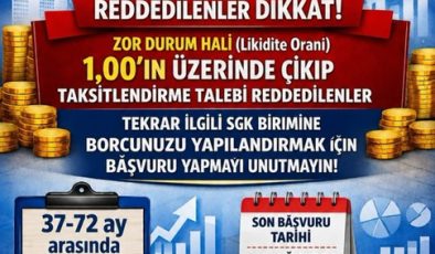 SGK Prim Borçlarına Taksitlendirme İmkânı: Son Başvuru 31 Ağustos