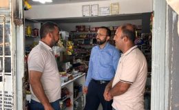 AK Parti Dulkadiroğlu Teşkilatı’ndan Erkenez Mahallesi’nde Esnaf Ziyareti