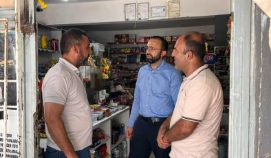 AK Parti Dulkadiroğlu Teşkilatı’ndan Erkenez Mahallesi’nde Esnaf Ziyareti
