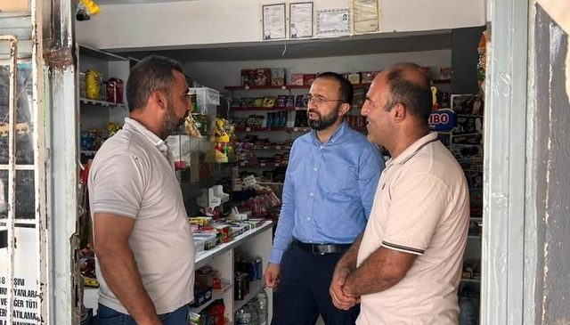 AK Parti Dulkadiroğlu Teşkilatı’ndan Erkenez Mahallesi’nde Esnaf Ziyareti