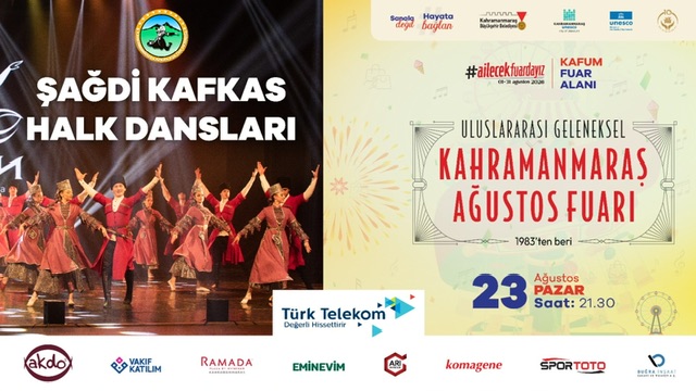 Geleneksel Ağustos Fuarı’nda 23 Ağustos’ta 3 Özel Program