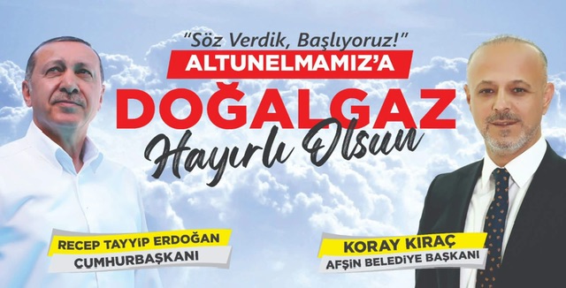 Altunelma Mahallesi Doğalgaza Kavuşuyor