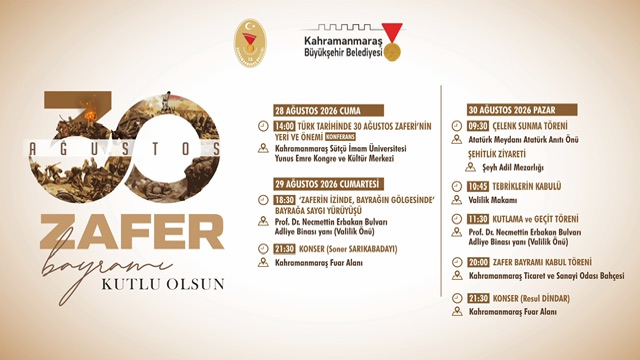Zafer Bayramı Coşkusunu Birlikte Yaşayalım
