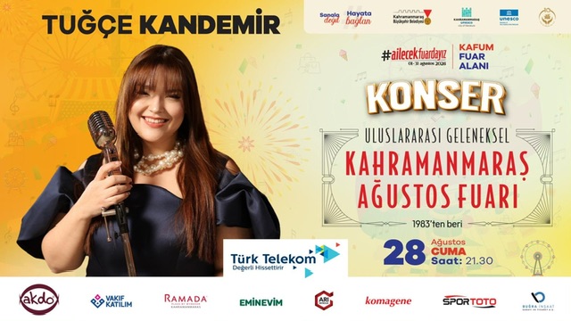 Ağustos Fuarı’nda Sahne Sırası Tuğçe Kandemir’in