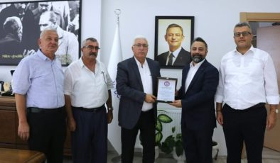 Pazarcıklılar Derneği Yönetiminden Başkan İkizer’e Ziyaret