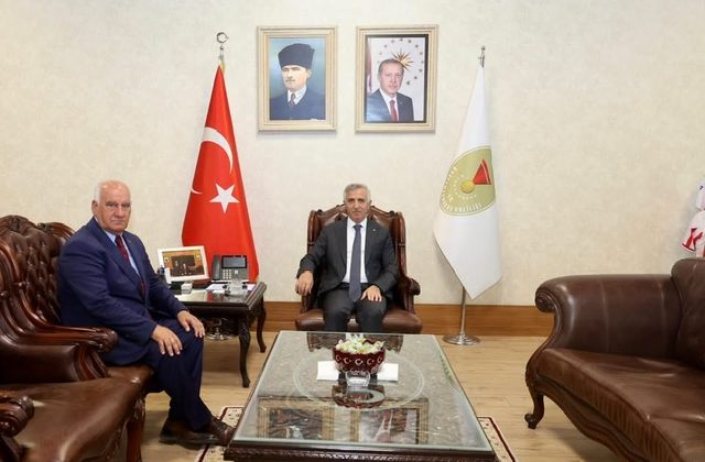 Vali Ünlüer, Başkan Selim Cüce’yi Misafir Etti