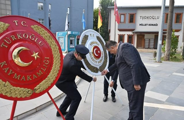 Türkoğlu’nda 30 Ağustos Zafer Bayramı’nın 104. Yılı Kutlandı