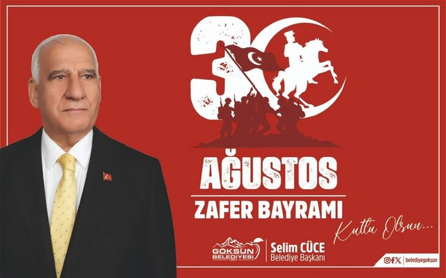 Selim Cüce’den 30 Ağustos’ta Anlamlı Mesaj