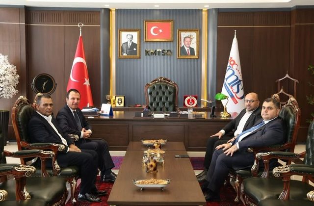 Milletvekili Mehmet Şahin’den KMTSO’ya Ziyaret