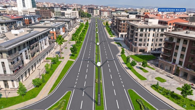 Büyükşehir, Kuddusi Baba Bulvarı’nda Dönüşüme Start Verdi