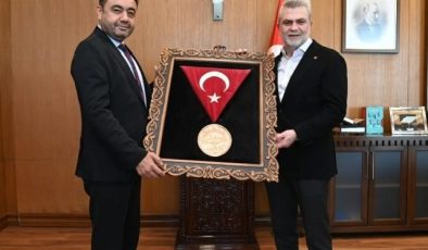 Başkan Çiçek’ten,  Başkan Görgel’e Teşekkür: “Birlikte Güçlüyüz, Birlikte Büyüyoruz”