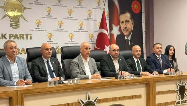 Afşin’de AK Parti İlçe Danışma Meclisi Toplantısı Gerçekleştirildi