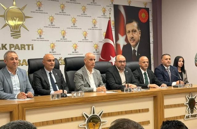 Afşin’de AK Parti İlçe Danışma Meclisi Toplantısı Gerçekleştirildi