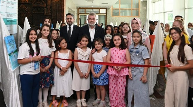 Miniklerin Sanat Yolculuğu Sergiyle Taçlandı