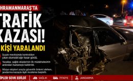 Kahramanmaraş’ta Trafik Kazası: 4 Yaralı