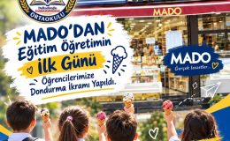 MADO’dan Öğrencilere Yeni Eğitim Yılının İlk Gününde Dondurma İkramı