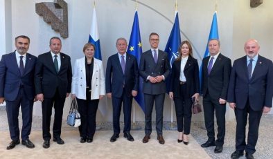Miitevekili Karakoç’un Finlandiya temaslarında güvenlik ve savunma iş birliği gündemde