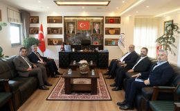 MHP İl ve İlçe Başkanlarından Başkan Akpınar’a Ziyaret