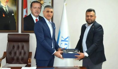 Mehmet Akif Dağ’dan SGK İl Müdürü Hüseyin Karaoğlan’a Ziyaret