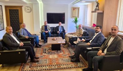 AK Parti İl Başkanı Burak Gül’den Tuğgeneral Sadık Gülecen’e Hayırlı Olsun Ziyareti