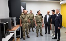 Garnizon Komutanı Tuğgeneral Hakan Kan’dan KSÜ’ye Ziyaret