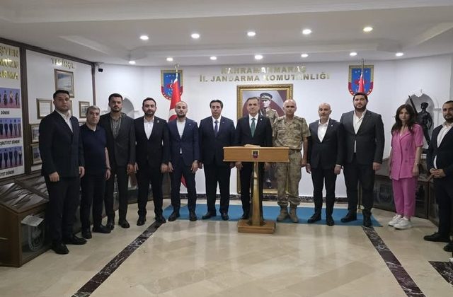 AK Parti Kahramanmaraş Teşkilatından İl Jandarma Komutanı Gülecen’e Ziyaret