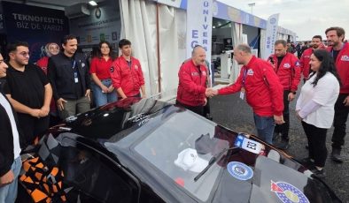 KSÜ’nün Elektromobil Aracına TEKNOFEST Güneydoğu’da Yoğun İlgi