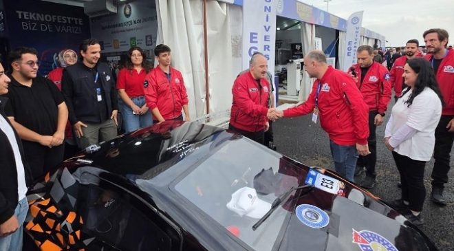 KSÜ’nün Elektromobil Aracına TEKNOFEST Güneydoğu’da Yoğun İlgi