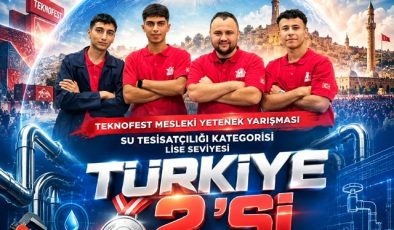 TEKNOFEST’TE KAHRAMANMARAŞ’A TÜRKİYE İKİNCİLİĞİ