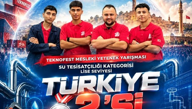 TEKNOFEST’TE KAHRAMANMARAŞ’A TÜRKİYE İKİNCİLİĞİ