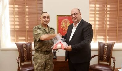 Dulkadiroğlu Belediye Başkanı Akpınar’dan Garnizon Komutanı Tuğgeneral Hakan Kan’a Ziyaret