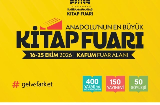 Anadolu’nun En Büyük Kitap Fuarı 16 Ekim’de Kapılarını Ziyaretçilerine Açacak