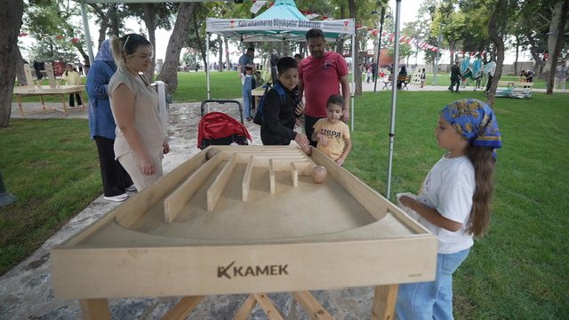 Kahramanmaraş Kalesi, Çocukların Oyun ve Neşe Dolu Buluşmasına Ev Sahipliği Yapıyor