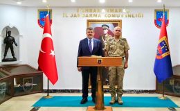 Debgici’den İl Jandarma Komutanı Gülecen’e Ziyaret