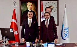 Mutlu Kaya’dan Kahramanmaraş SGK İl Müdürü Hüseyin Karaoğlan’a Ziyaret