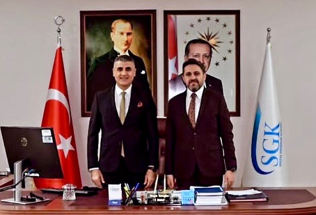 Mutlu Kaya’dan Kahramanmaraş SGK İl Müdürü Hüseyin Karaoğlan’a Ziyaret