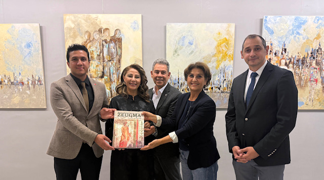 RESSAM AYLA ERDOĞ ÇETİN, SANKO SANAT GALERİSİ’NDE SERGİ AÇTI